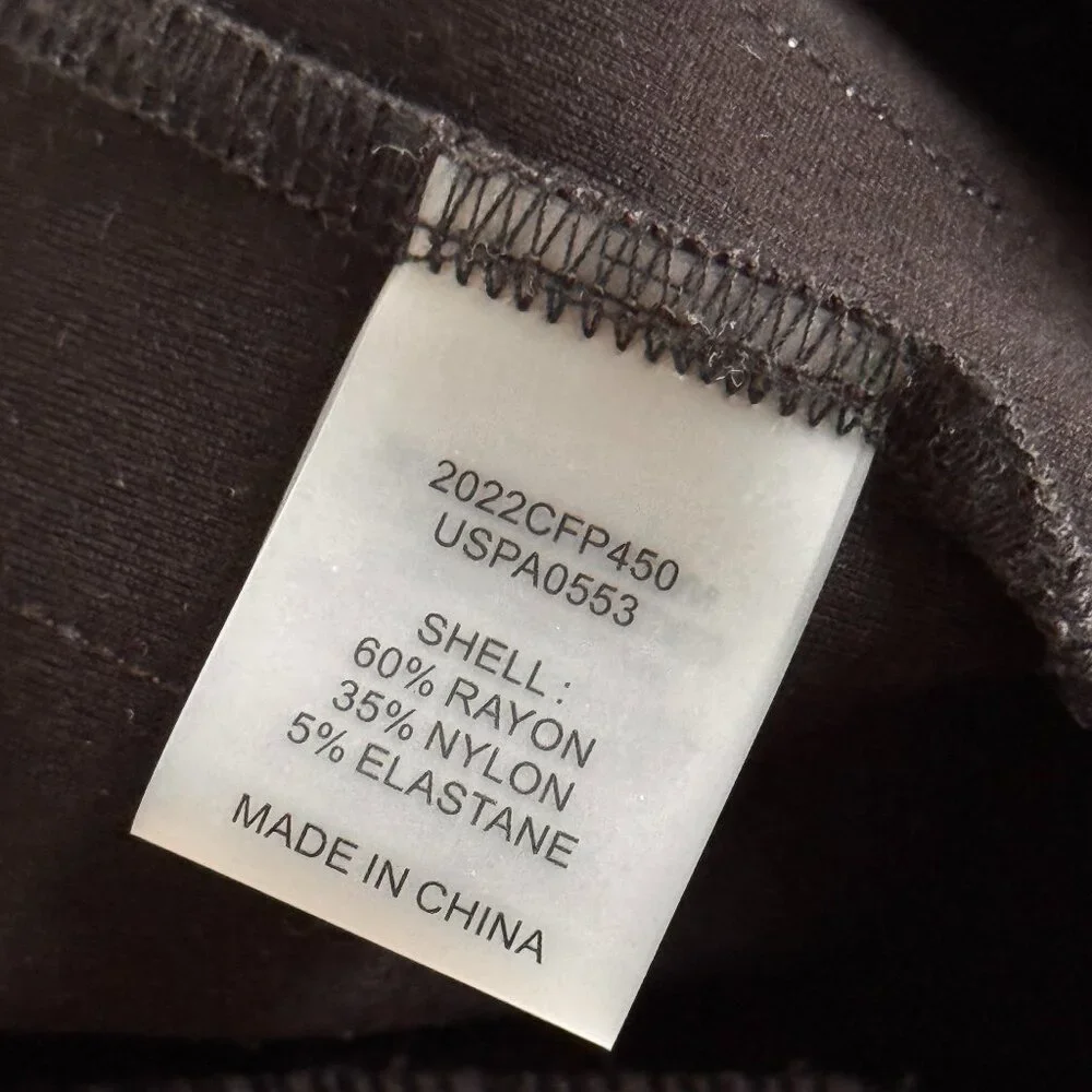 UNWORN Universal Standard Stephanie Wide Leg Stripe Ponte Pants, Size M (18-20) - Picture 4 of 4